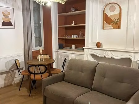 t2 meublé rénové – haute ville / centre ville
