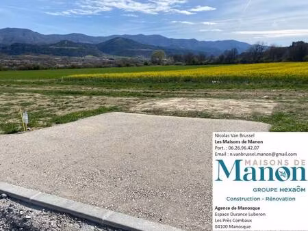 terrain constructible viabilisé à vendre