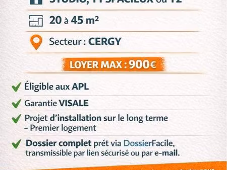 recherche location cergy 95800