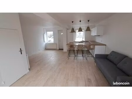 maison 3ch avec jardin  rénovée  ultra centre (devant le metro mairie)  avec pompe à chale