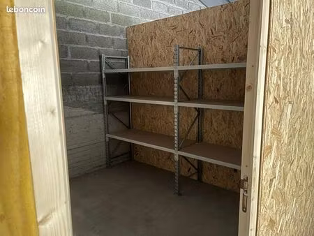à louer – box de stockage individuel 9 m² disponible fin février