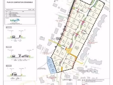 terrain 472 m² ernee