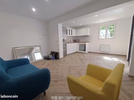 appartement 45m2 meublé et refait à neuf