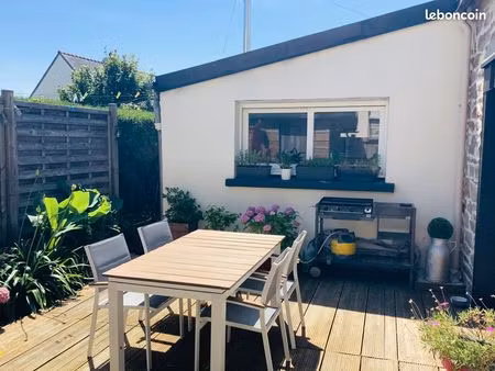 maison individuelle sur 2 niveaux - 2 chambres - 90m2 – lorient (quartier kervaric-lanveur