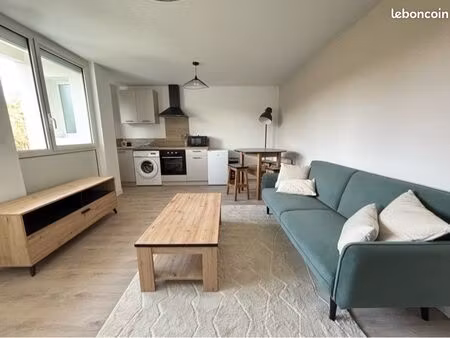 appartement meublé t2 38m2 - st vallier