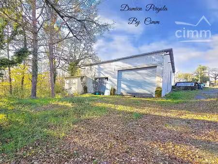 à vendre ? hangar avec terrain constructible à 5 min de montignac-lascaux