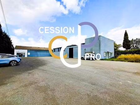 entrepot ou local d'activite de 686 m² a vendre sur parcelle 280