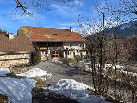 vente maison 10 pièces 398 m² leschaux (74320)