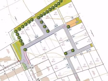 vente terrain 429 m² tours (37000)