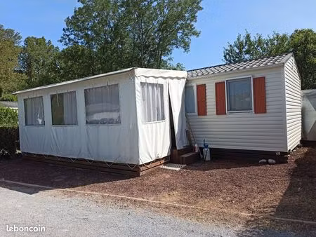 vends terrain + mobilhome