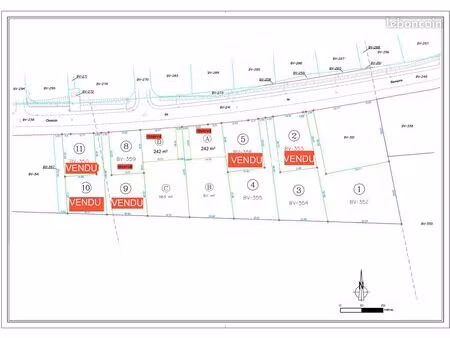 terrains a batir a vendre