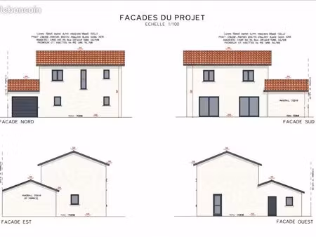maison r+1 de 93 m² avec garage