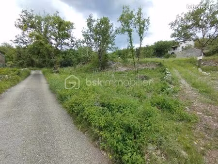 terrain 1 100 m² balazuc