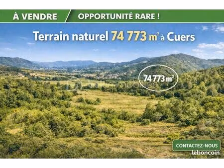 forêt 74 773 m² cuers