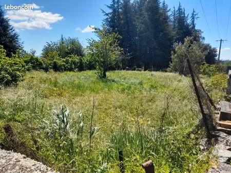 vend jardin avec puit 410m2 lot les sapins