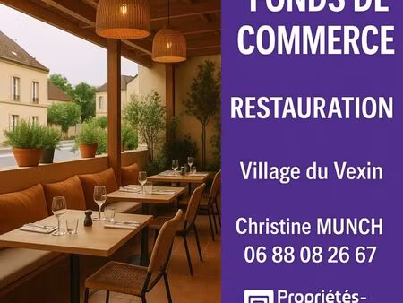 fonds de commerce restaurant 164 m²