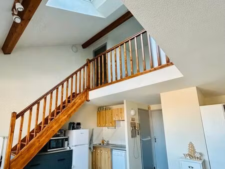 duplex t2 lumineux – 47 m² (54 m² au sol) – garage privatif – aucun travaux