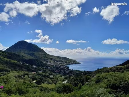 villa 3 chambres  studio  piscine  vue mer sans vis à vis aux anses d'arlet