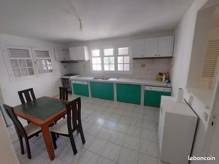 loue f4 à saint-françois sans coupure d'eau