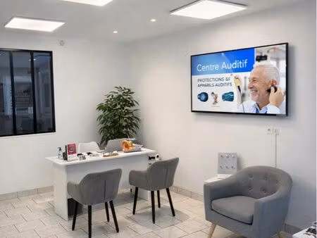 centre auditif clé en main à vendre – emplacement stratégique  faible concurrence – charly