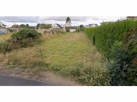 a vendre terrain constructible de 412 m2 - saint contest-cairon (calvados)