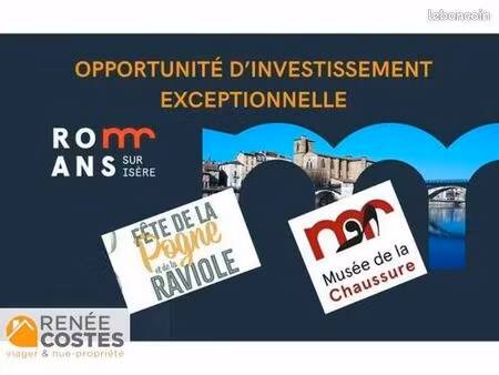 appartement en viager 3 pièces 69 m²