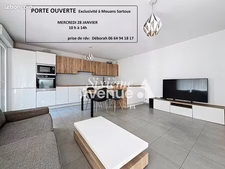 appartement 3 pièces 68 m²