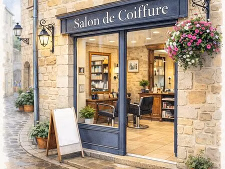 salon de coiffure à céder - cœur de bastide - faible loyer