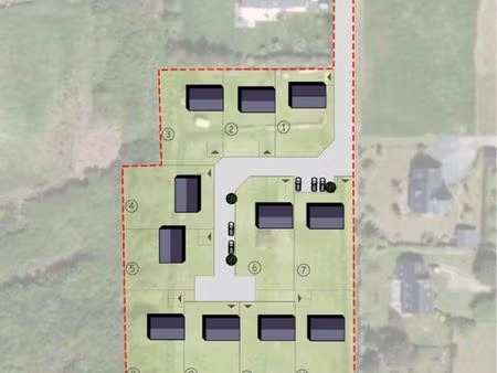 terrain viabilisé calme proche de la mer