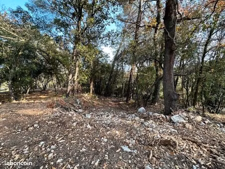 terrain 2 500 m² roquefort les pins