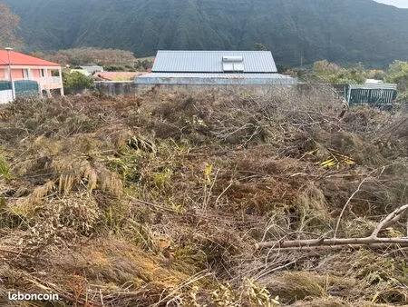 terrain constructible 522m2 - lotissement - plaine des palmistes