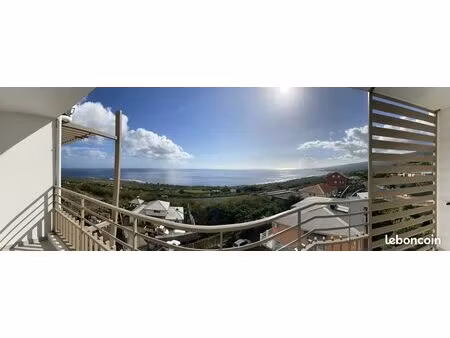 location appartement vue mer piton st leu