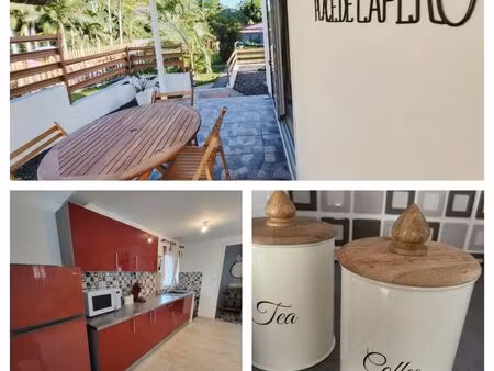 t2 meublé + parking