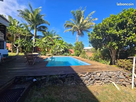 villele - villa f6 jardin et piscine- vente direct propriétaire