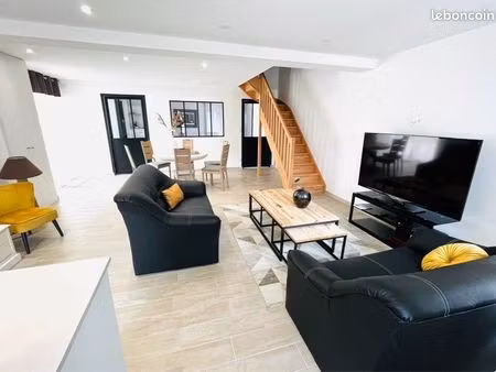 maison entièrement rénovée-4chb-au calme