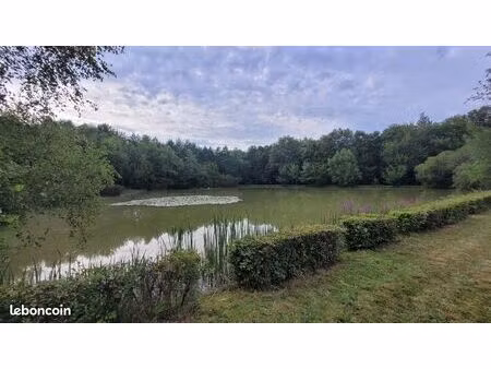 terrain loisirs avec etangs