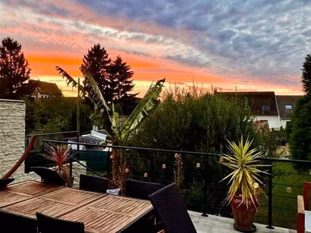 maison familiale de caractère rénovée  esprit industriel & cosy  volumes  lumière et poten