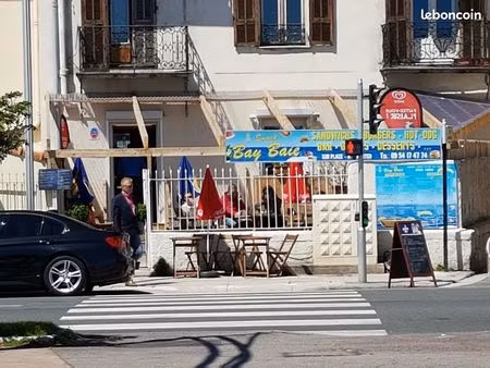 fonds de commerce snack – emplacement n°1 promenade des anglais – terrasse 40 m²