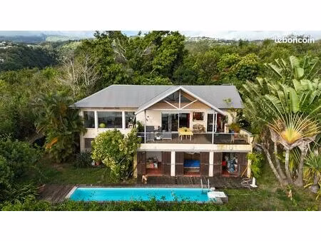 les avirons – villa d’architecte vue mer 180°  piscine et dépendance