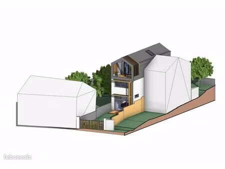 terrain+ permis de construire montreuil croix de chavaux