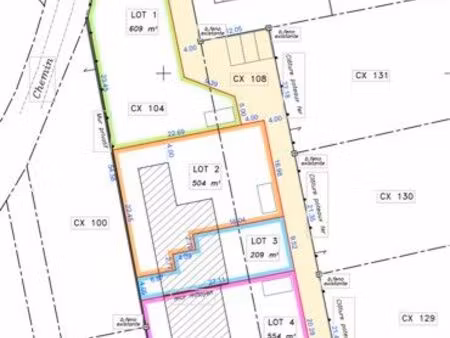 terrain viabiliser st doulchard 792m2