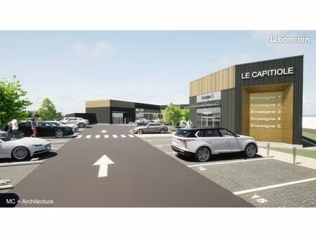valdahon - retail park le capitole - cellule d'activité