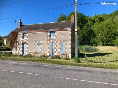 maison à rénover sur terrain