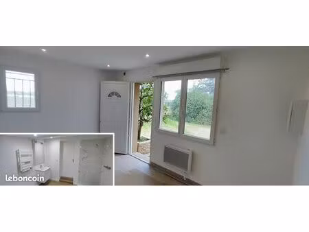 t2 30m² jardin privé  parking