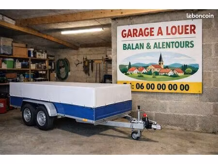 cherche garage où box a louer