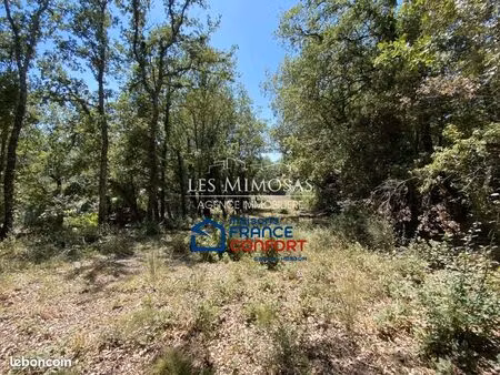 terrain 2 927 m² bagnols en foret