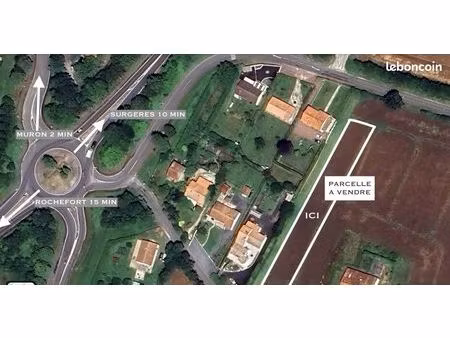 terrain 2166 m² muron