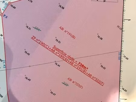 terrain individuelle viabilisé 738m² juilley 50220