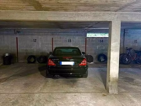 place de parking sécurisée en sous-sol - rezé pont rousseau