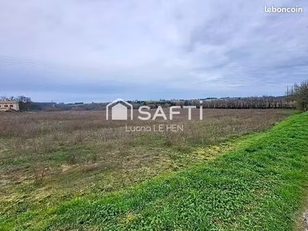 terrain 1315 m² grayssas